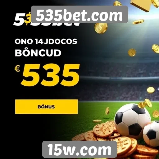 Destaque para os bônus e promoções do site 535bet