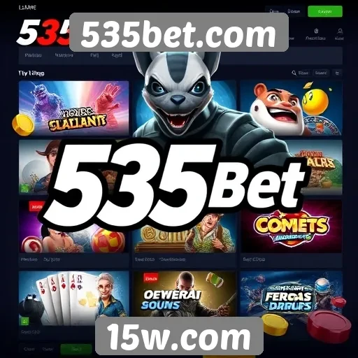 Plataforma 535bet.com oferece diversidade em jogos online